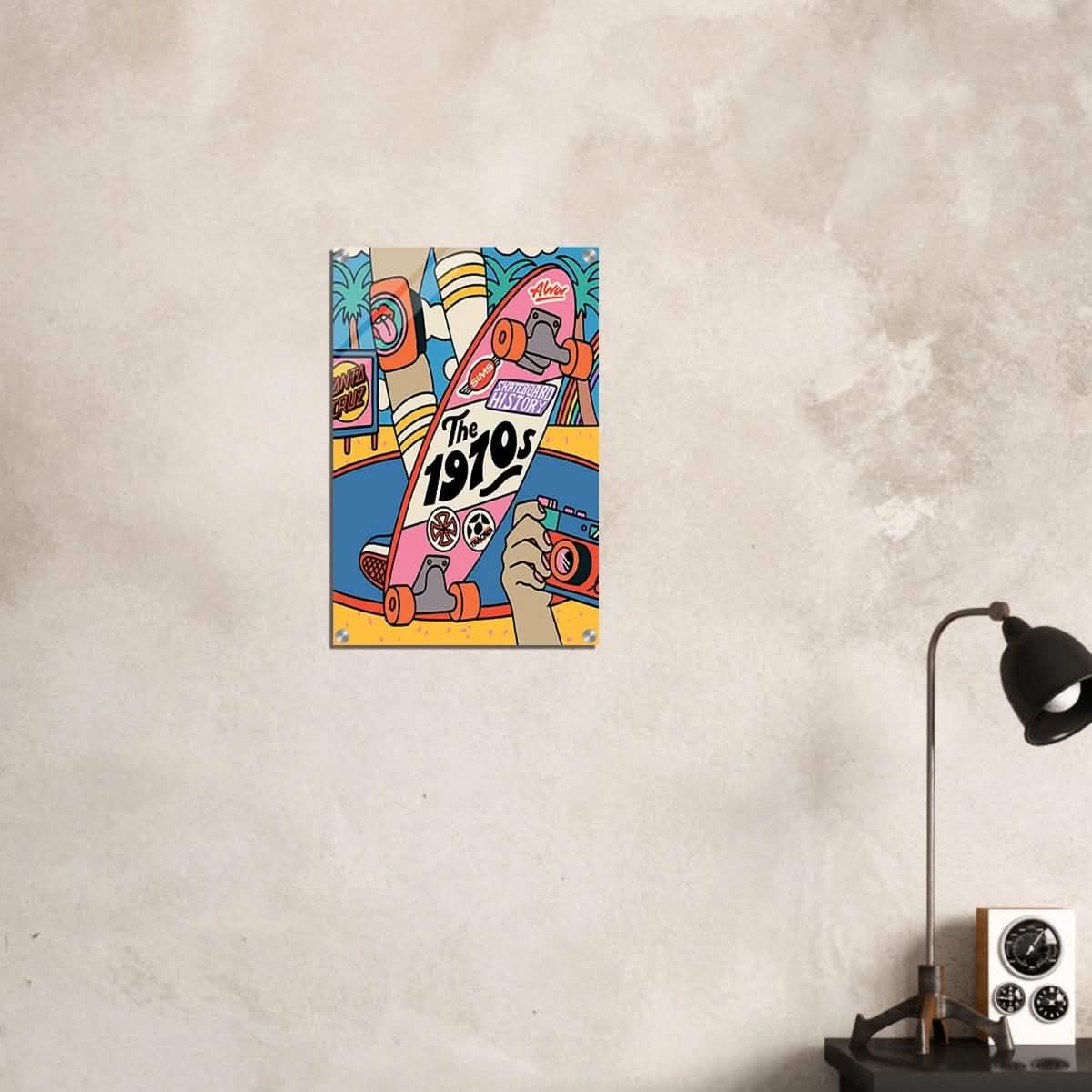 Da Vinci Pop Art Wall Art - Acrylic Print - 40x60 cm / 16x24″ -