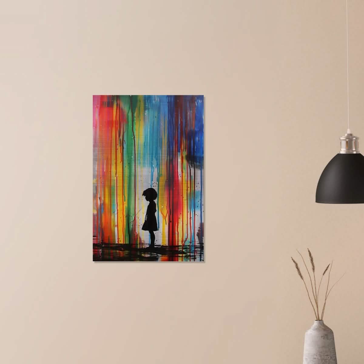 Da Vinci Pop Art Wall Art - Brushed Aluminum Print - 50x75 cm / 20x30″ -