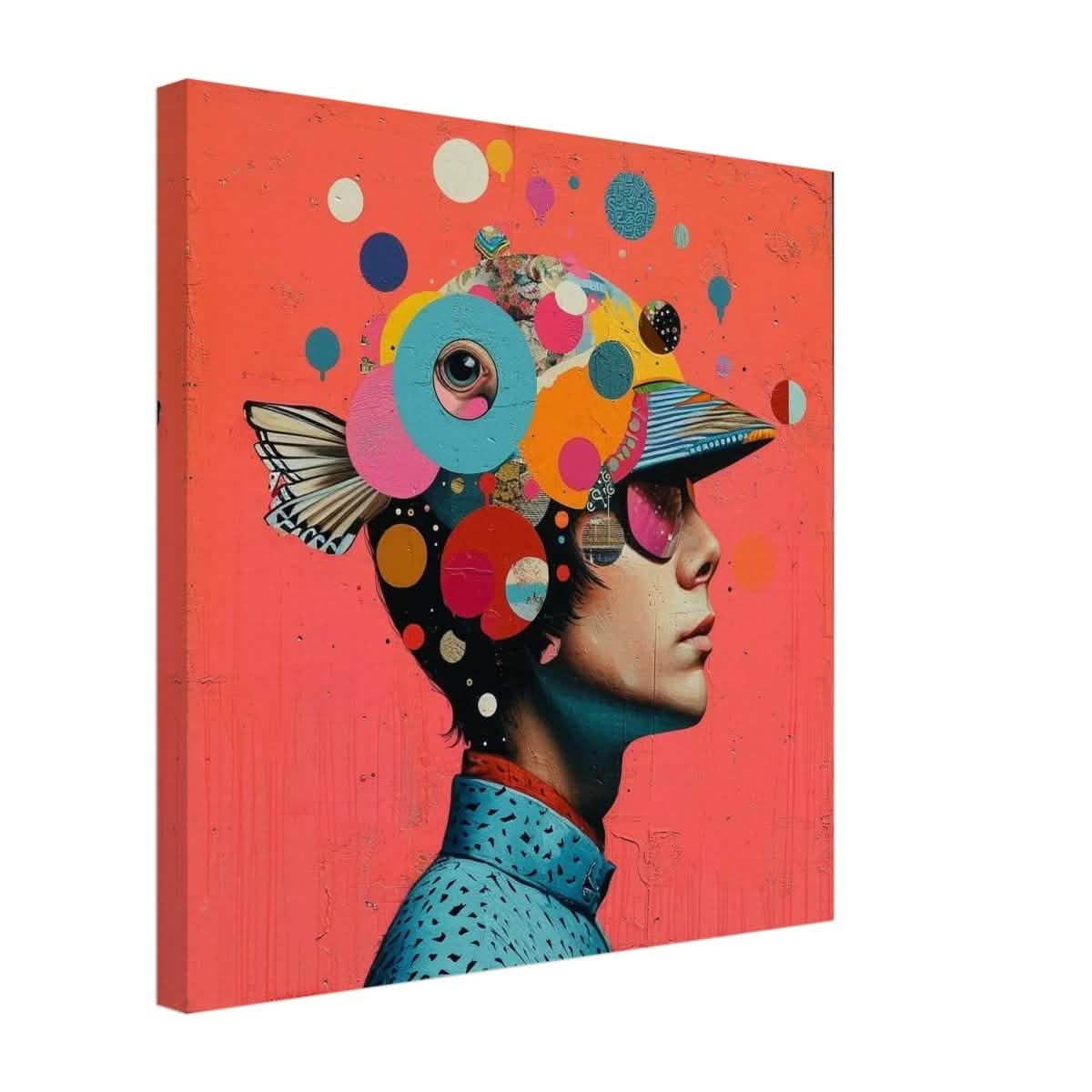 Da Vinci Pop Art Wall Art - Canvas - 50x50 cm / 20x20″ - Thick