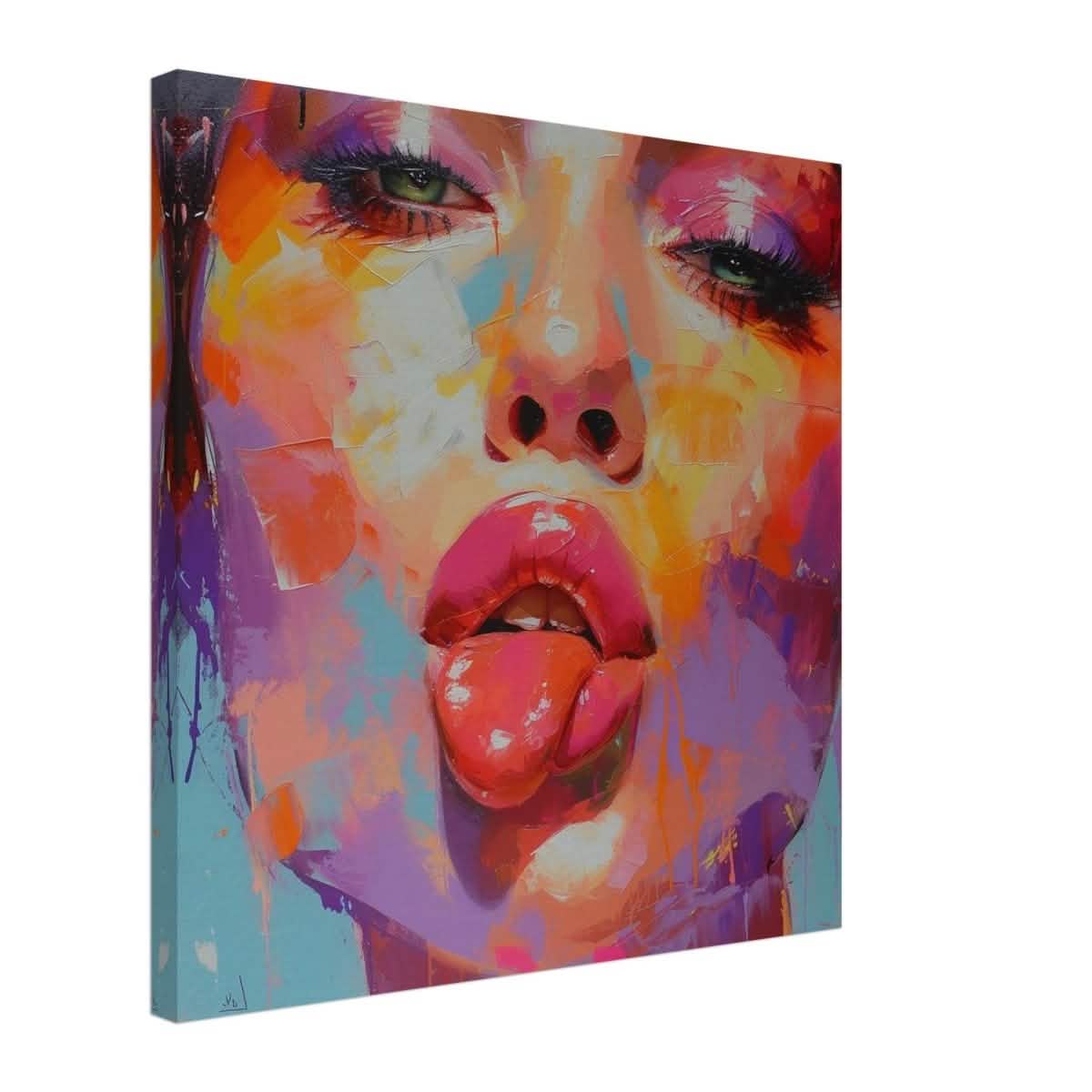 Da Vinci Pop Art Wall Art - Canvas - 50x50 cm / 20x20″ - Slim