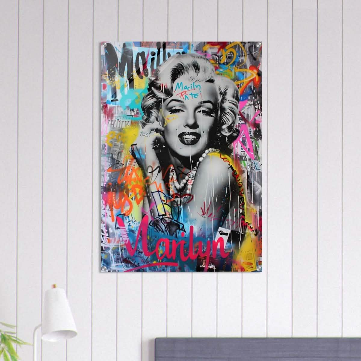 Da Vinci Pop Art Wall art - Acrylic Print - 70x100 cm / 28x40″ -