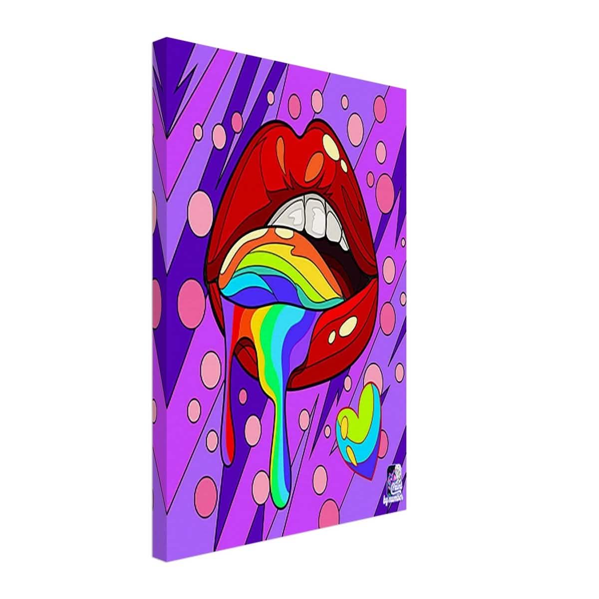 Da Vinci Pop Art Wall Art - Canvas - 40x60 cm / 16x24″ - Thick