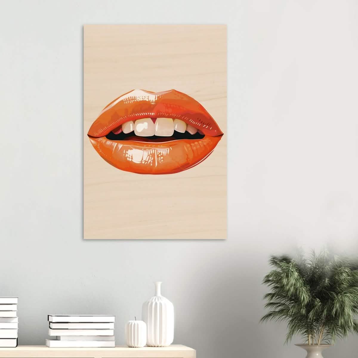 Da Vinci Pop Art Wall art - Wood Prints - 60x90 cm / 24x36″ - 20 mm