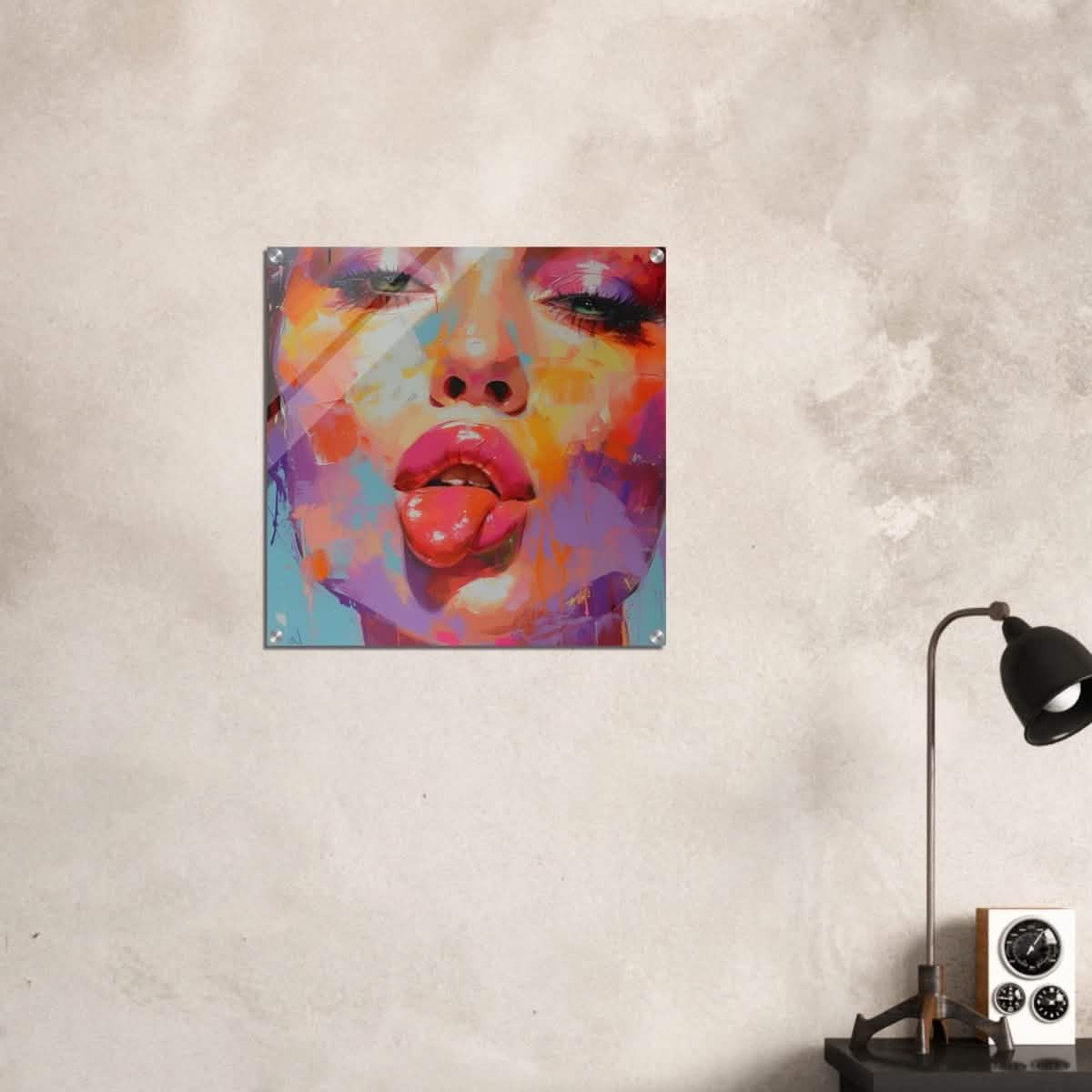 Da Vinci Pop Art Wall Art - Acrylic Print - 60x60 cm / 24x24″ -