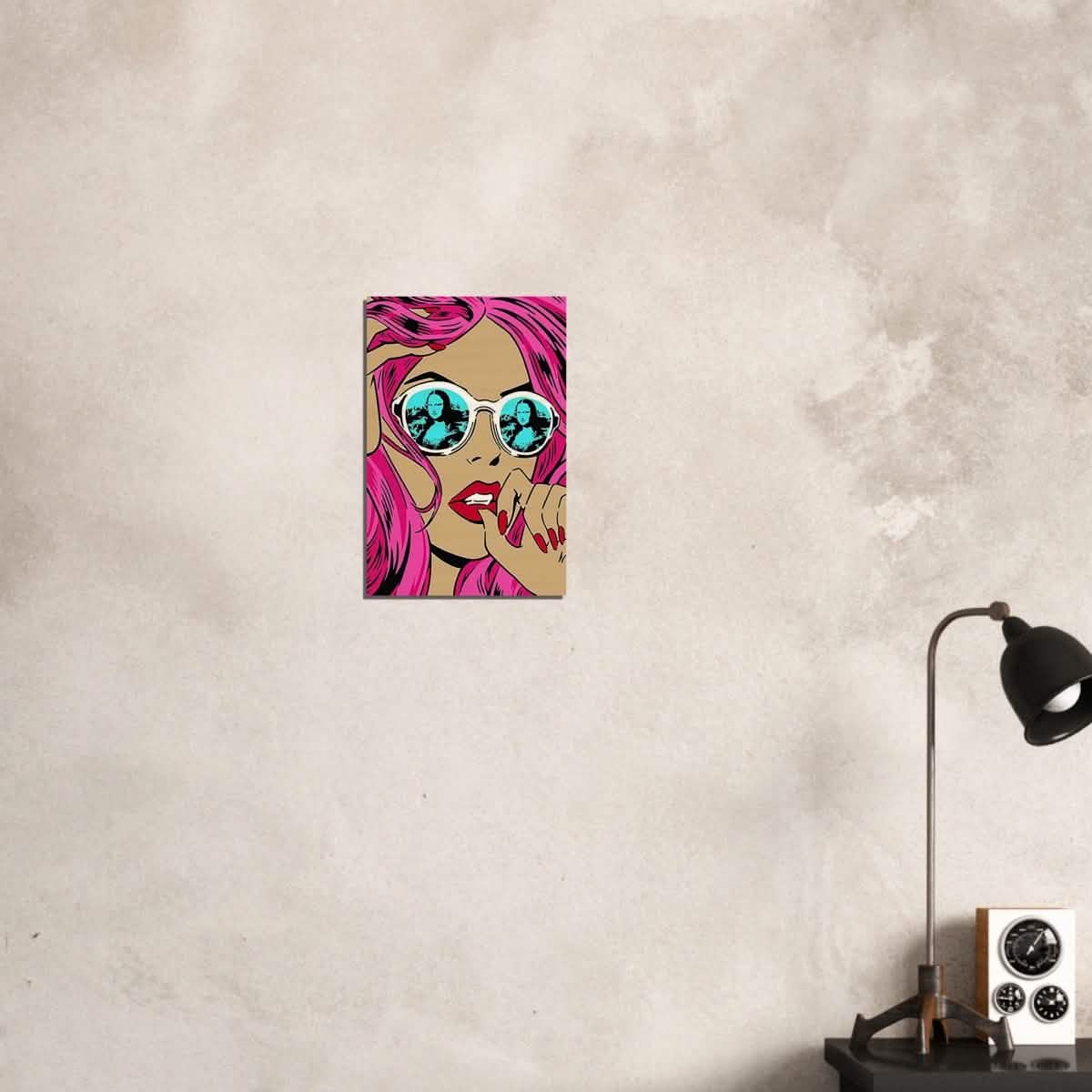 Da Vinci Pop Art Wall Art - Wood Prints - 30x45 cm / 12x18″ - 20 mm