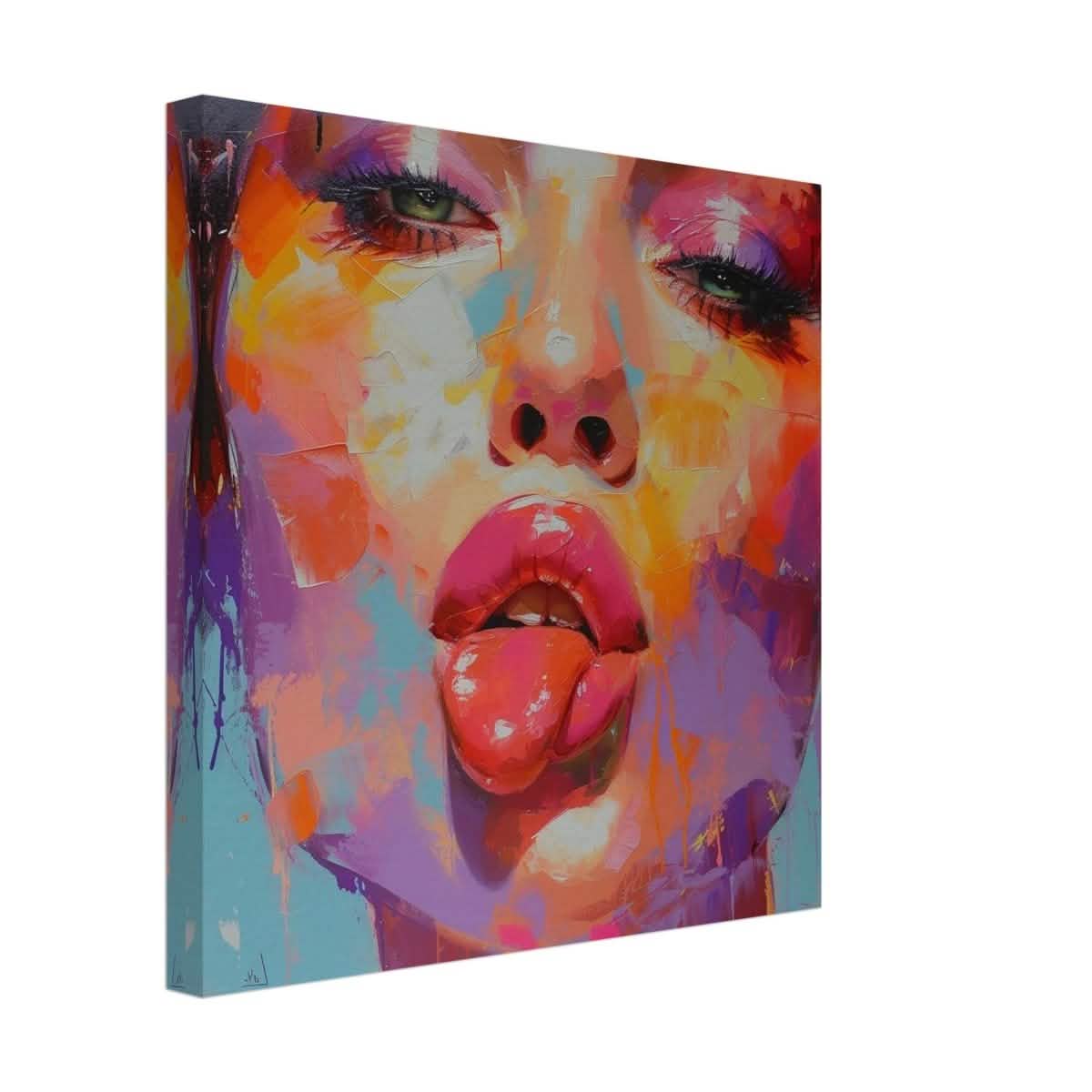 Da Vinci Pop Art Wall Art - Canvas - 40x40 cm / 16x16″ - Thick