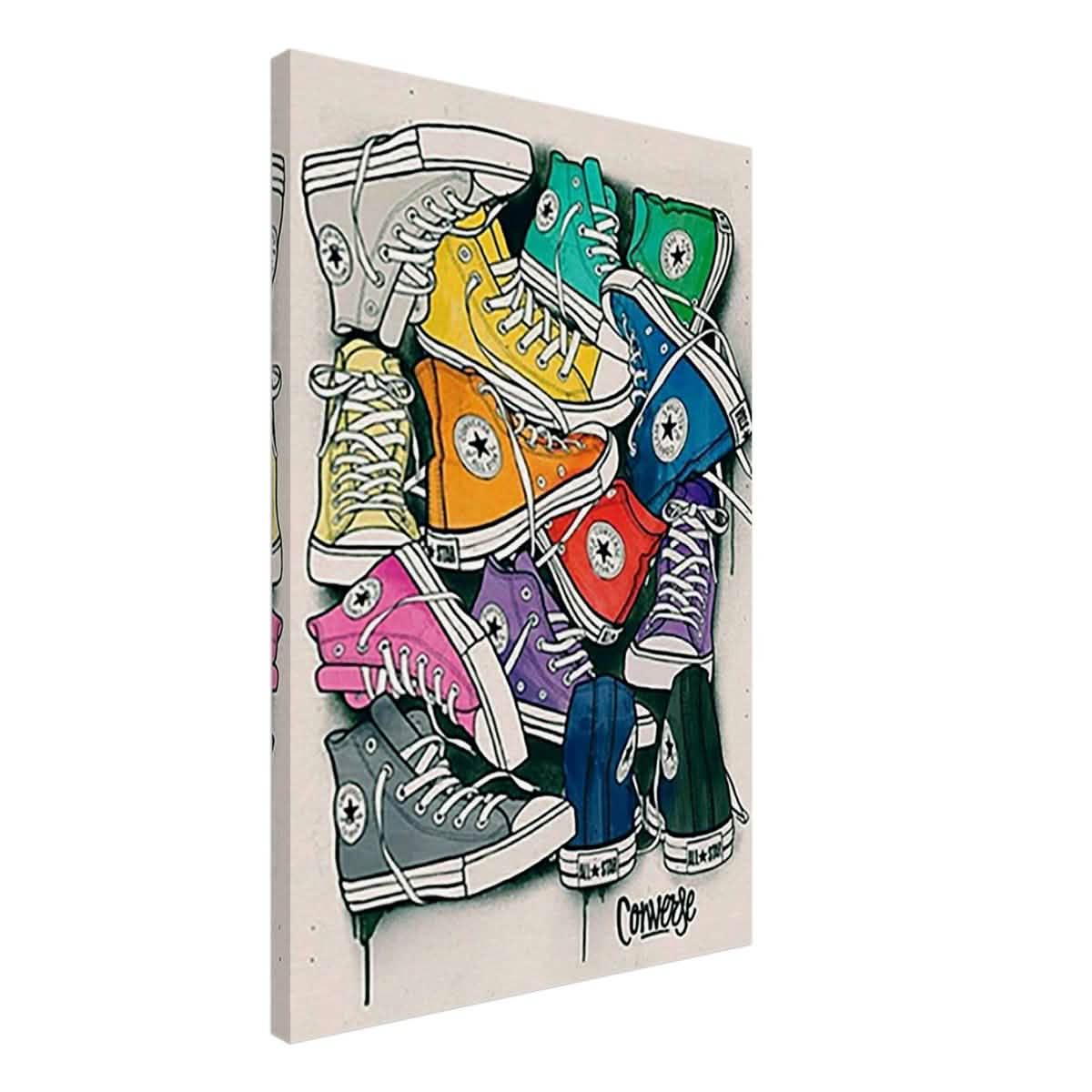 Da Vinci Pop Art Wall Art - Canvas - 50x75 cm / 20x30″ - Slim