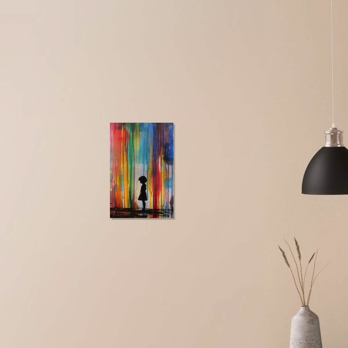 Da Vinci Pop Art Wall Art - Brushed Aluminum Print - 30x45 cm / 12x18″ -