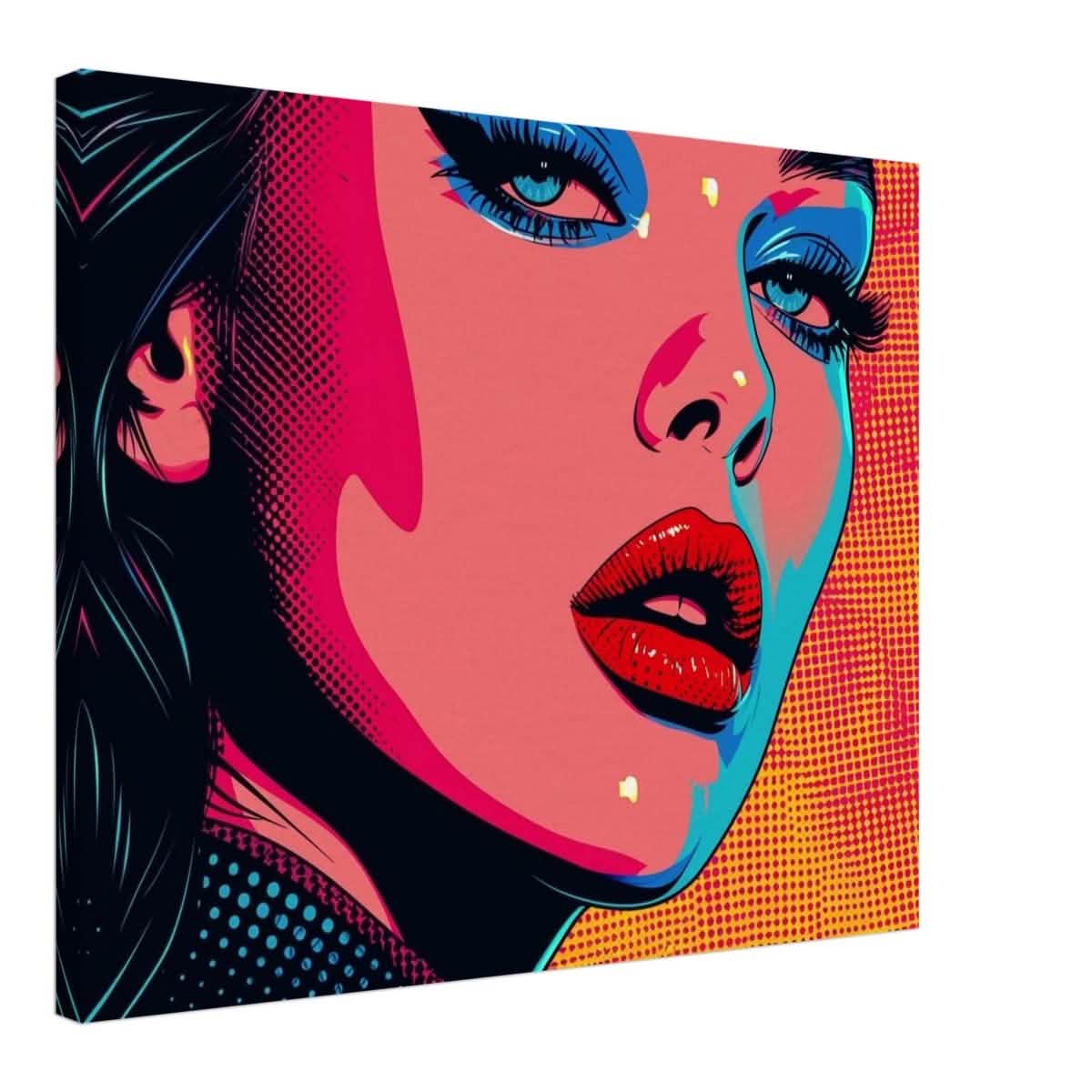 Da Vinci Pop Art Wall Art - Canvas - 60x75 cm / 24x30″ - Thick