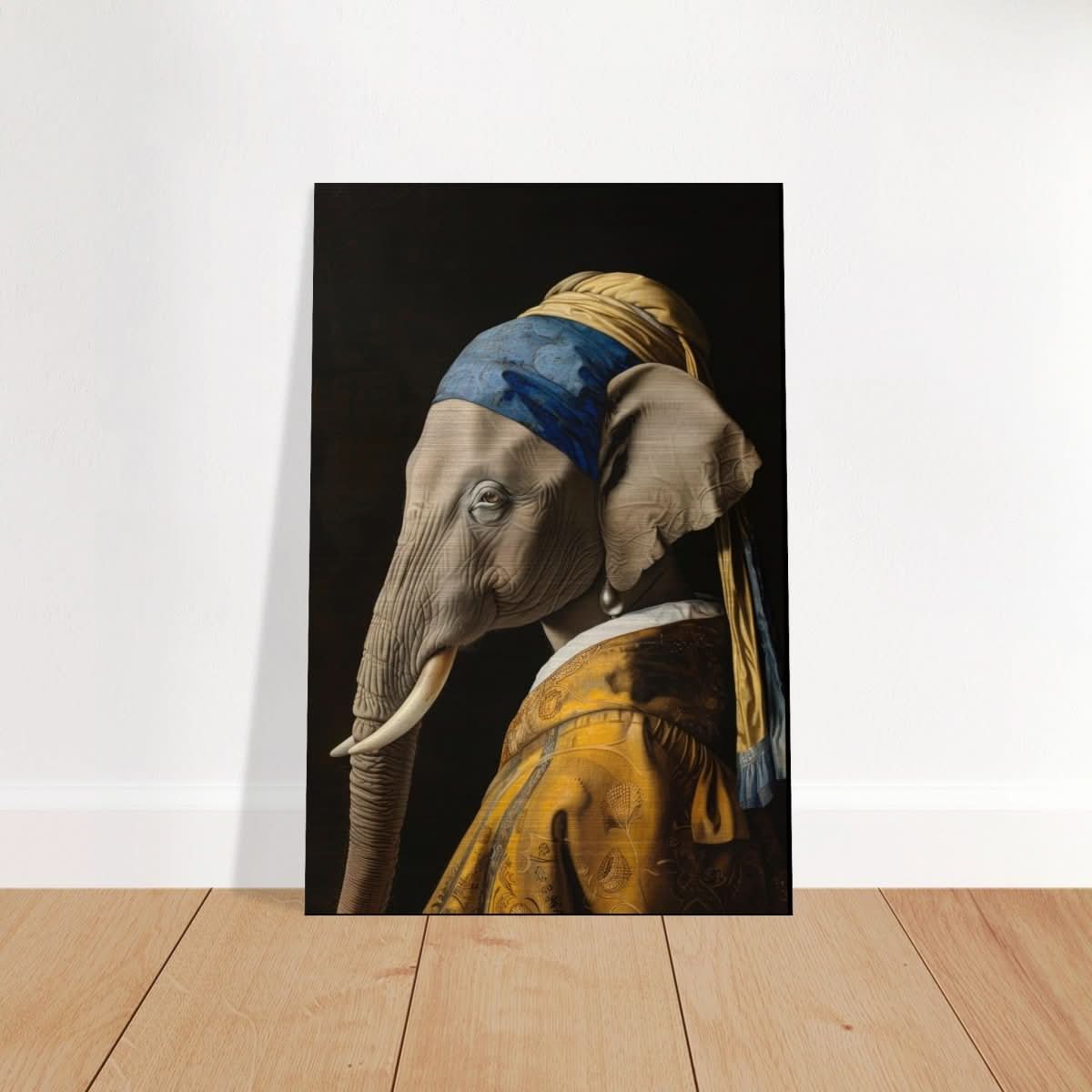 Da Vinci Pop Art Wall Art - Brushed Aluminum Print - 30x45 cm / 12x18″ -