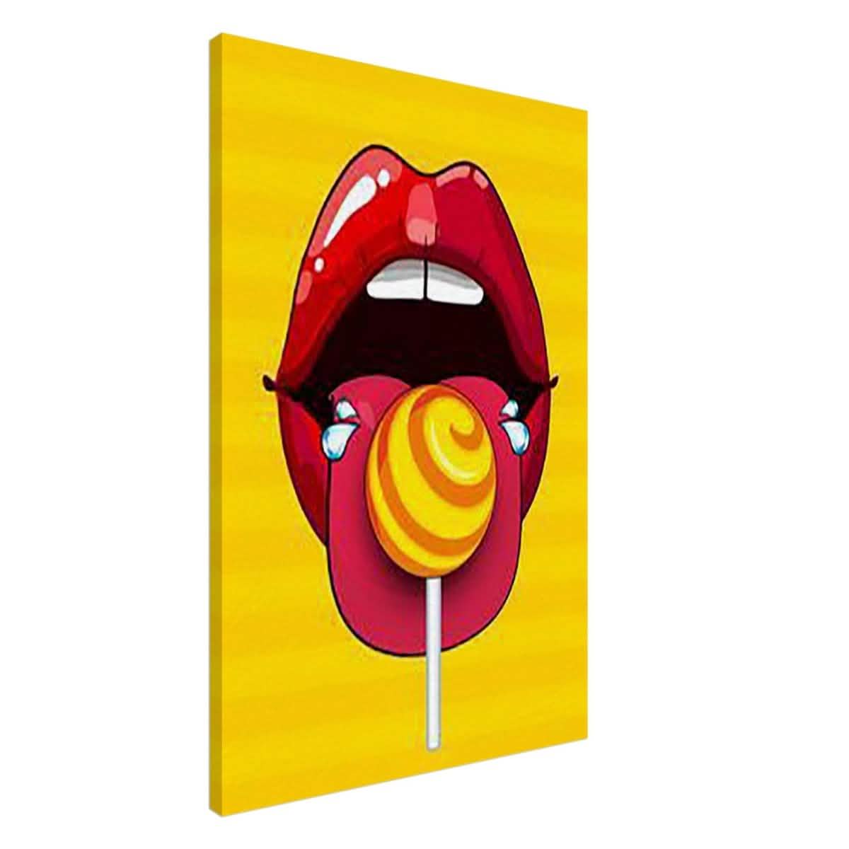 Da Vinci Pop Art Wall Art - Canvas - 60x90 cm / 24x36″ - Slim