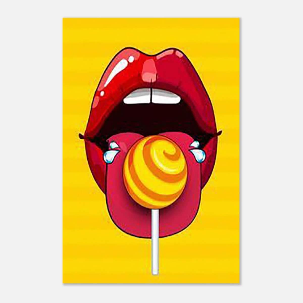 Da Vinci Pop Art Wall Art - Aluminum Print - 40x60 cm / 16x24″ -