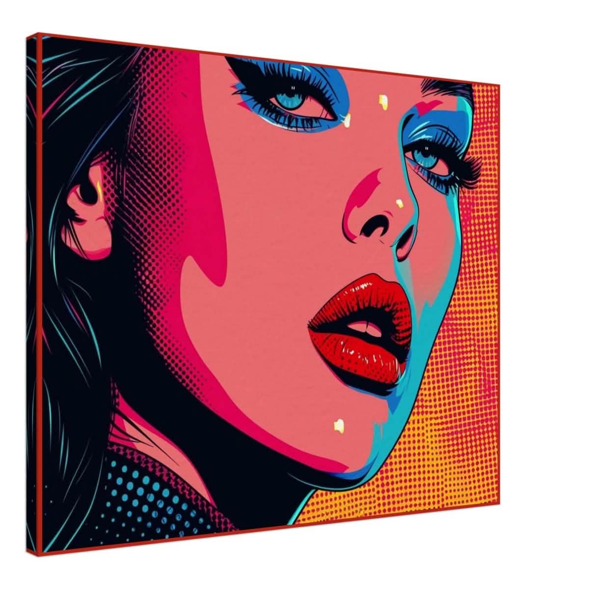Da Vinci Pop Art Wall Art - Canvas - 60x75 cm / 24x30″ - Slim