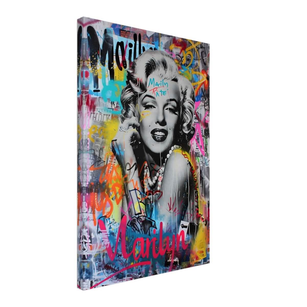 Da Vinci Pop Art Wall art - Canvas - 40x60 cm / 16x24″ - Slim