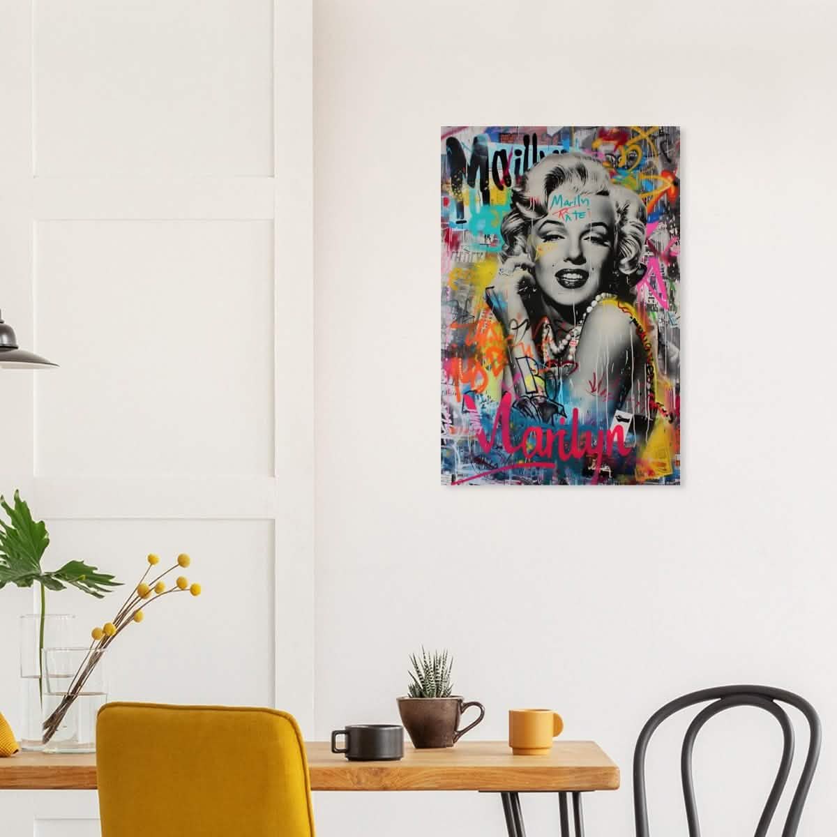 Da Vinci Pop Art Wall art - Wood Prints - 50x75 cm / 20x30″ - 20 mm