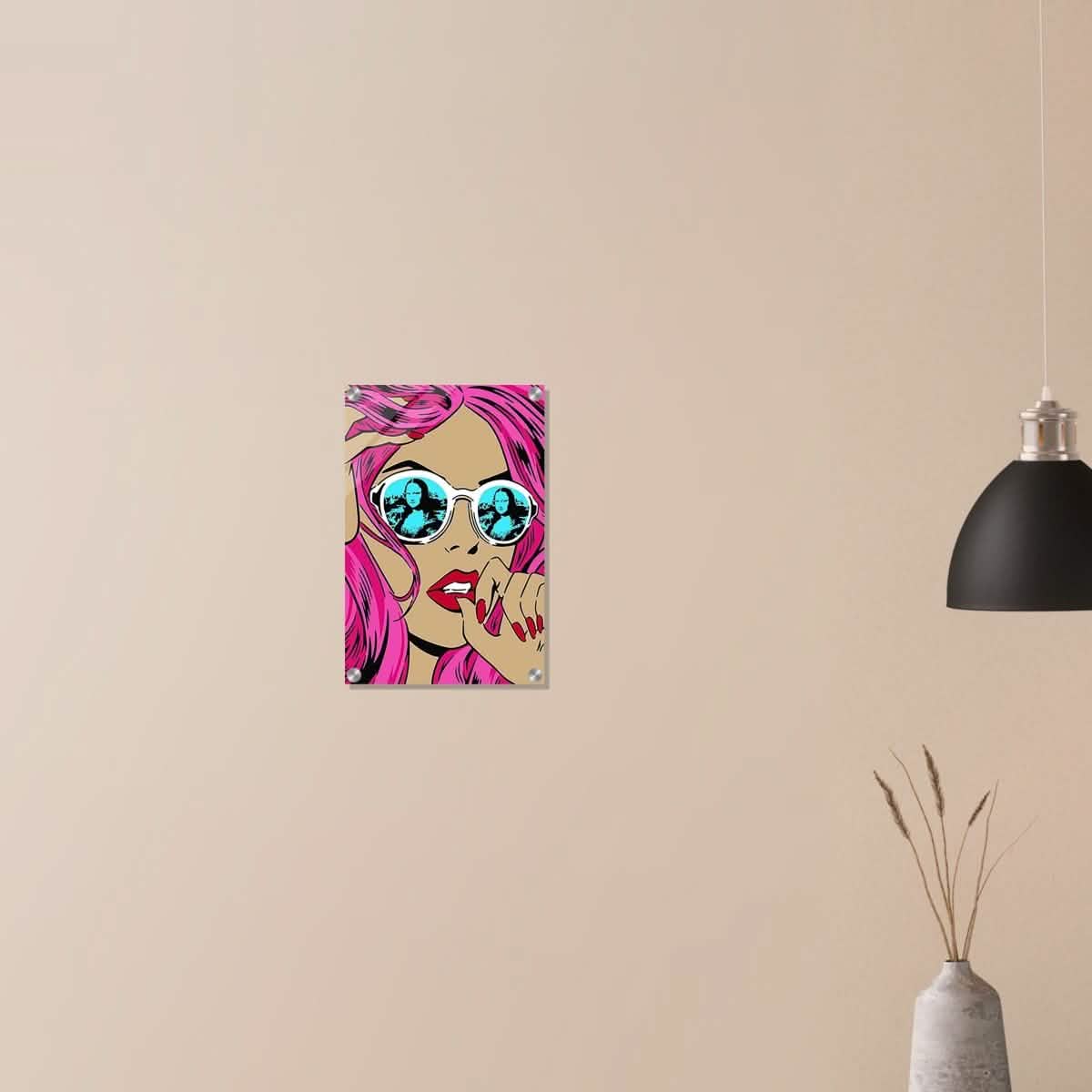 Da Vinci Pop Art Wall Art - Acrylic Print - 30x45 cm / 12x18″ -