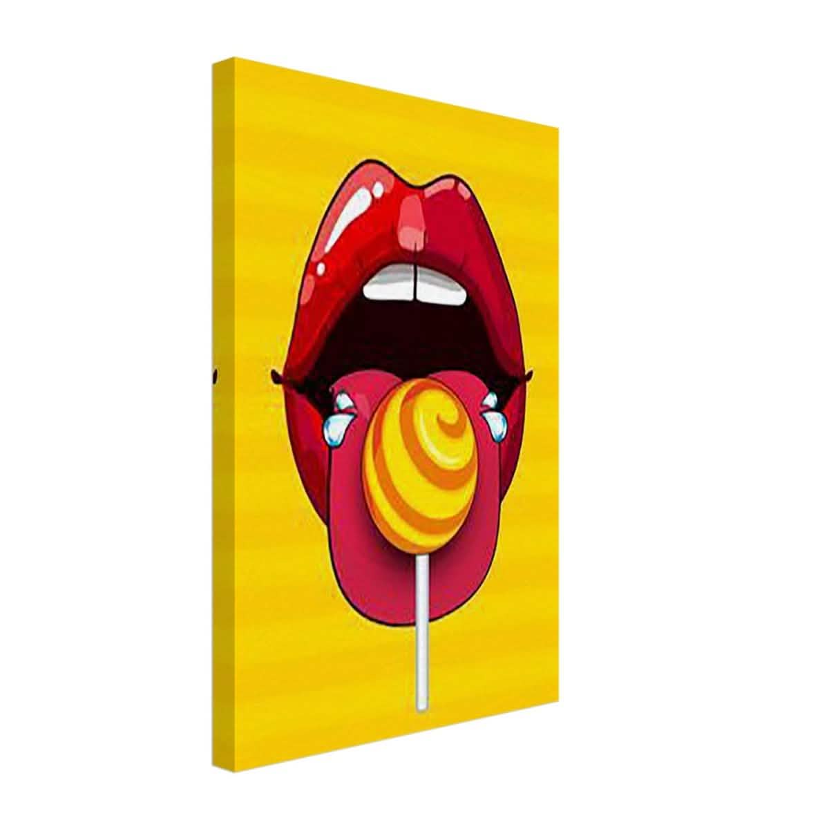 Da Vinci Pop Art Wall Art - Canvas - 30x45 cm / 12x18″ - Slim