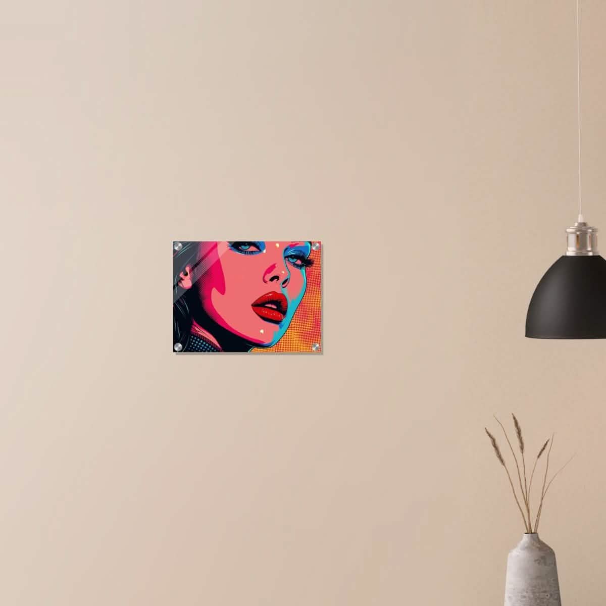 Da Vinci Pop Art Wall Art - Acrylic Print - 30x40 cm / 12x16″ -