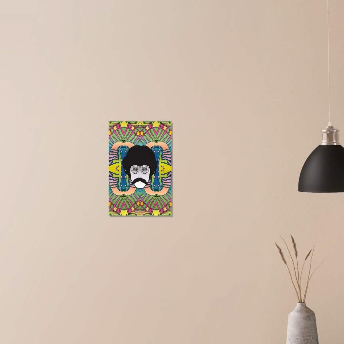 Da Vinci Pop Art Wall Art - Brushed Aluminum Print - 30x45 cm / 12x18″ -