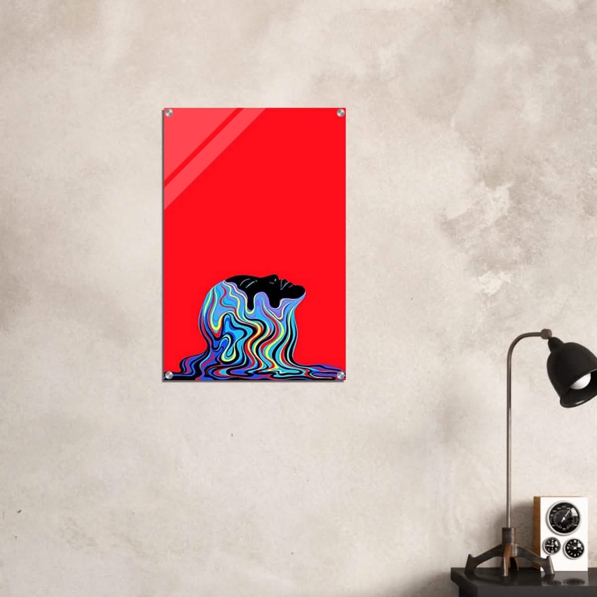 Da Vinci Pop Art Wall Art - Acrylic Print - 50x75 cm / 20x30″ -