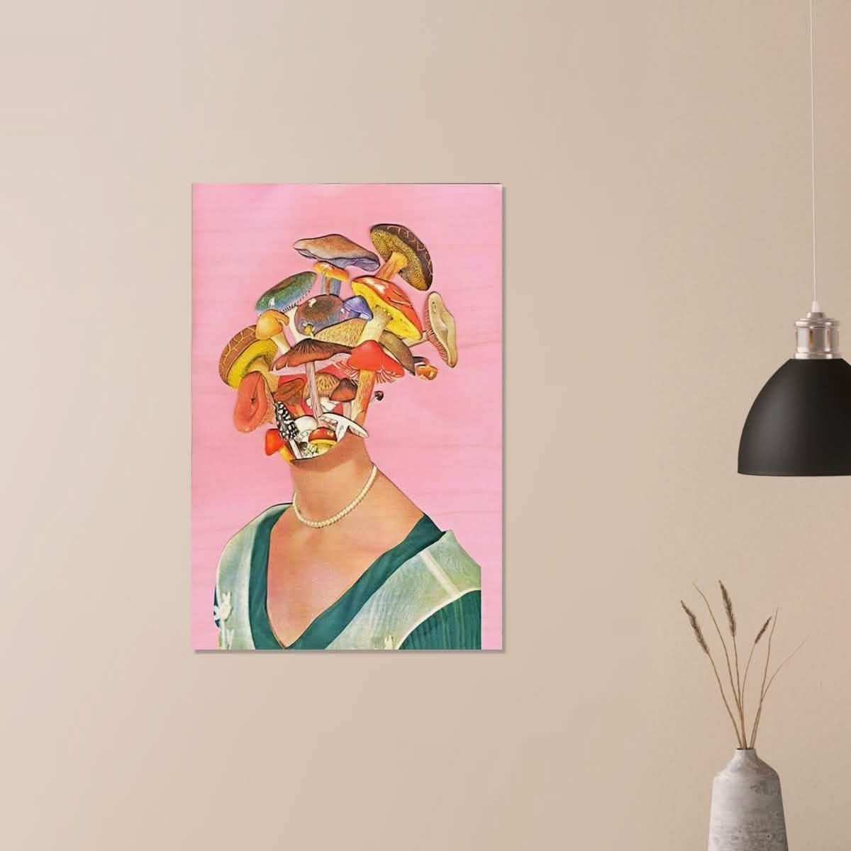 Da Vinci Pop Art Wall Art - Wood Prints - 60x90 cm / 24x36″ - 20 mm