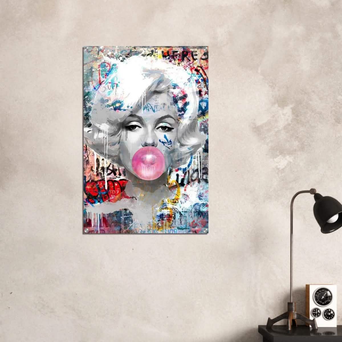 Da Vinci Pop Art Wall Art - Acrylic Print - 60x90 cm / 24x36″ -