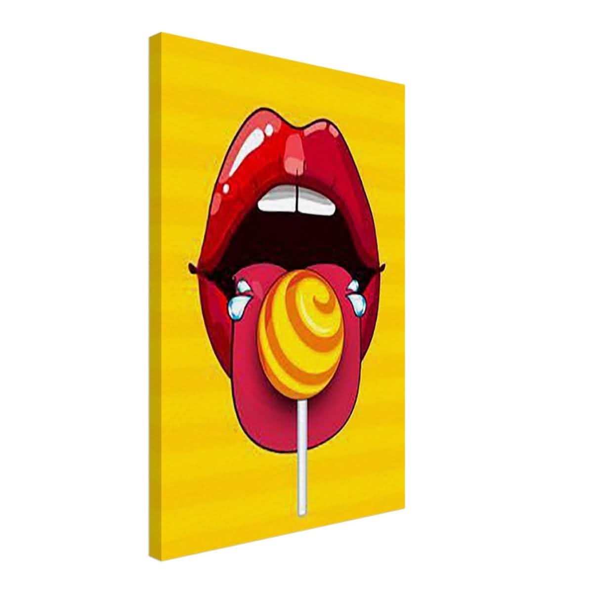 Da Vinci Pop Art Wall Art - Canvas - 40x60 cm / 16x24″ - Slim