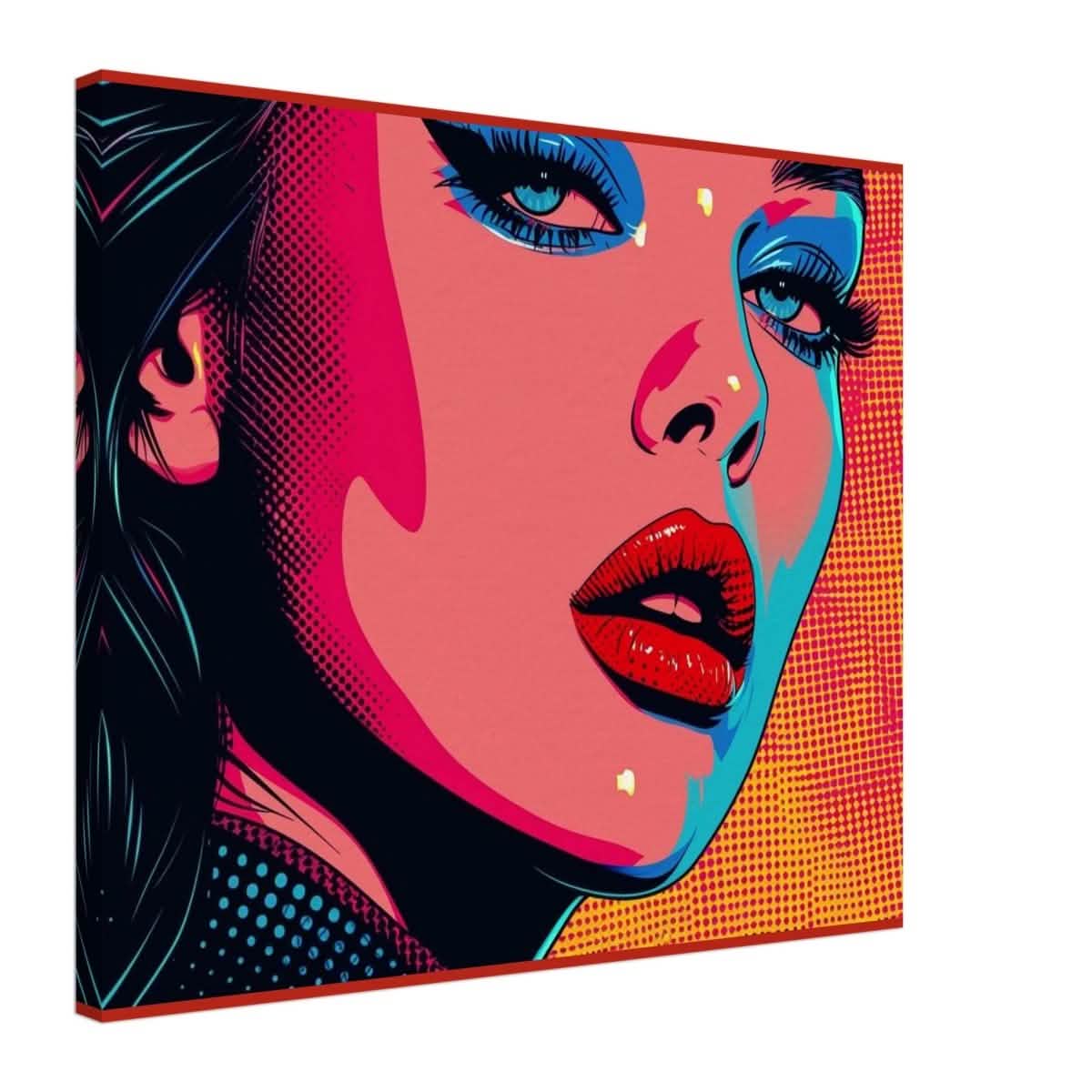 Da Vinci Pop Art Wall Art - Canvas - 50x60 cm / 20x24″ - Slim