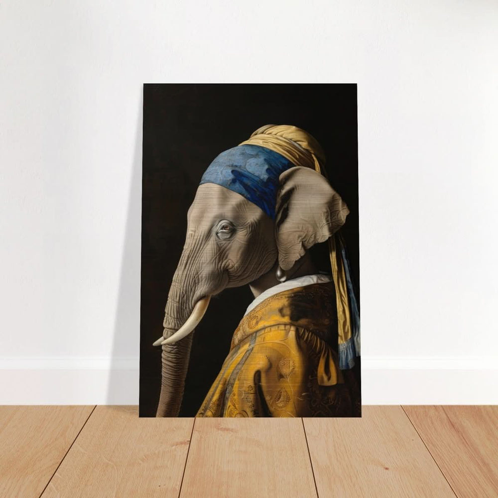 Da Vinci Pop Art Wall Art - Brushed Aluminum Print - 60x90 cm / 24x36″ -