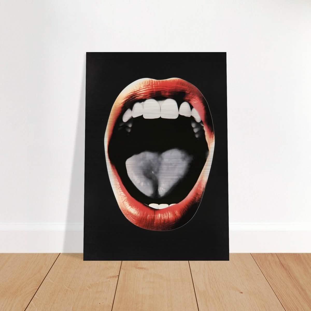 Da Vinci Pop Art Wall Art - Brushed Aluminum Print - 70x100 cm / 28x40″ -