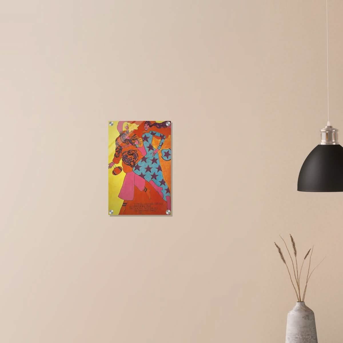 Da Vinci Pop Art Wall Art - Acrylic Print - 30x45 cm / 12x18″ -