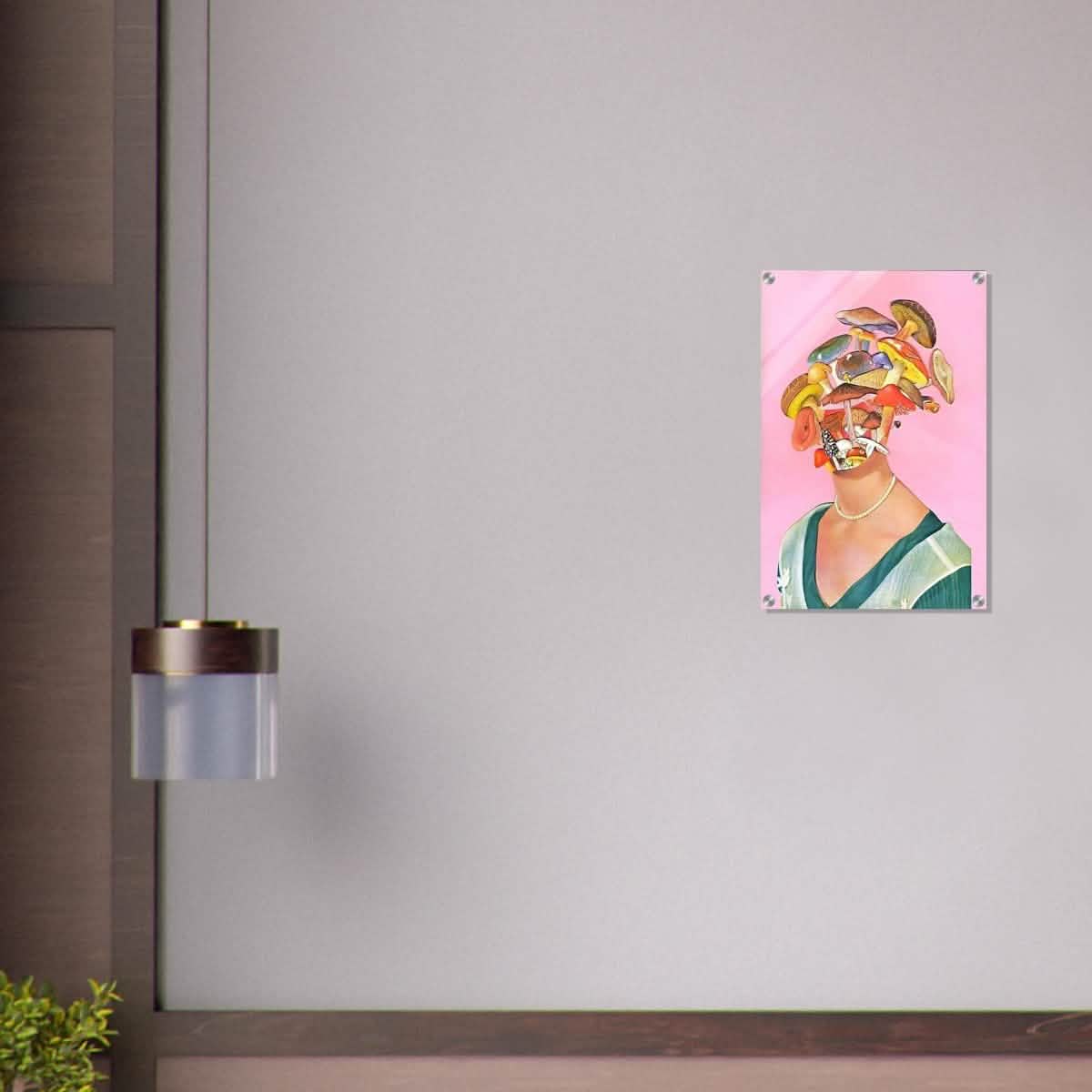 Da Vinci Pop Art Wall Art - Acrylic Print - 40x60 cm / 16x24″ -