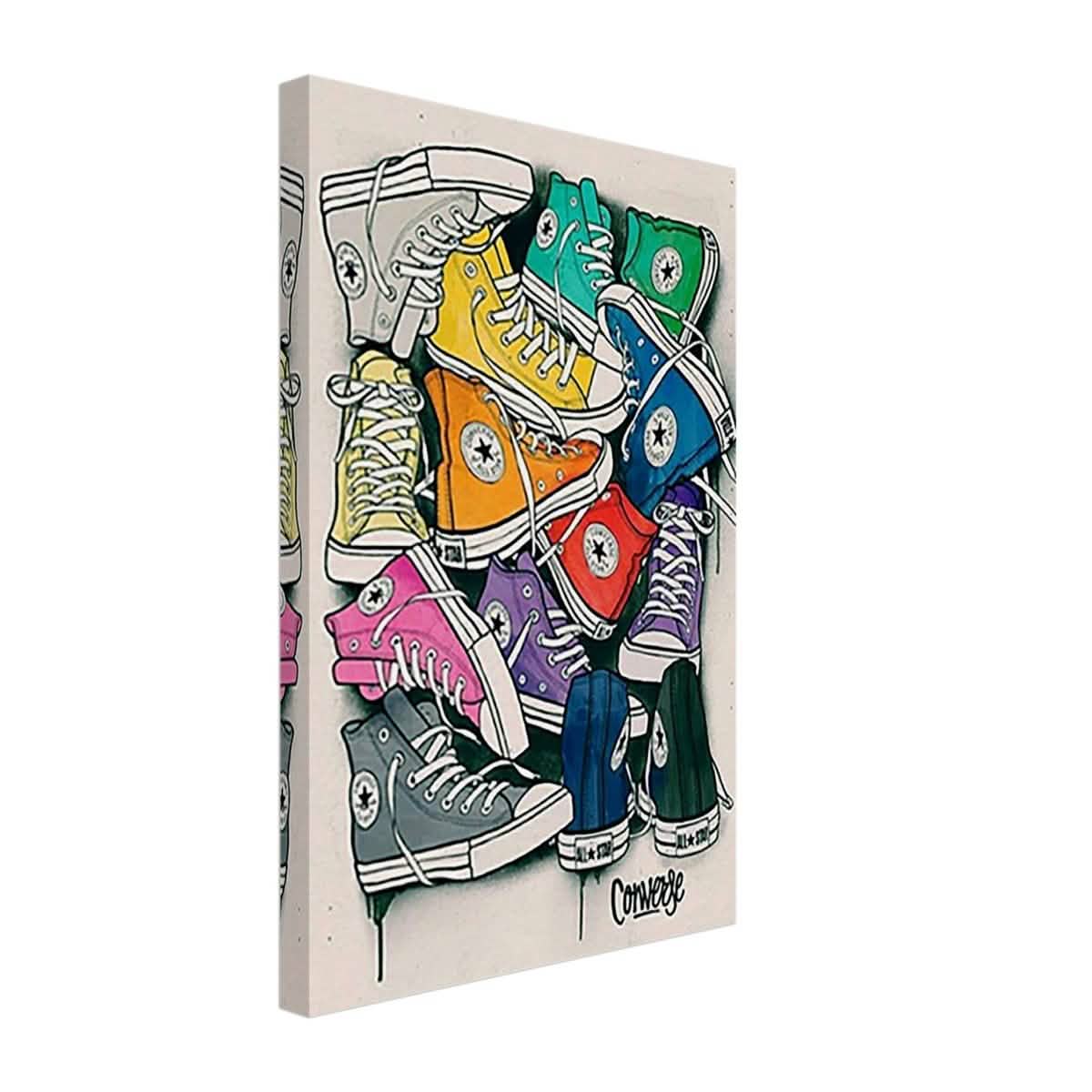 Da Vinci Pop Art Wall Art - Canvas - 30x45 cm / 12x18″ - Slim