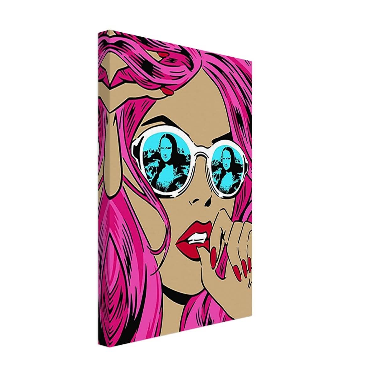 Da Vinci Pop Art Wall Art - Canvas - 30x45 cm / 12x18″ - Thick
