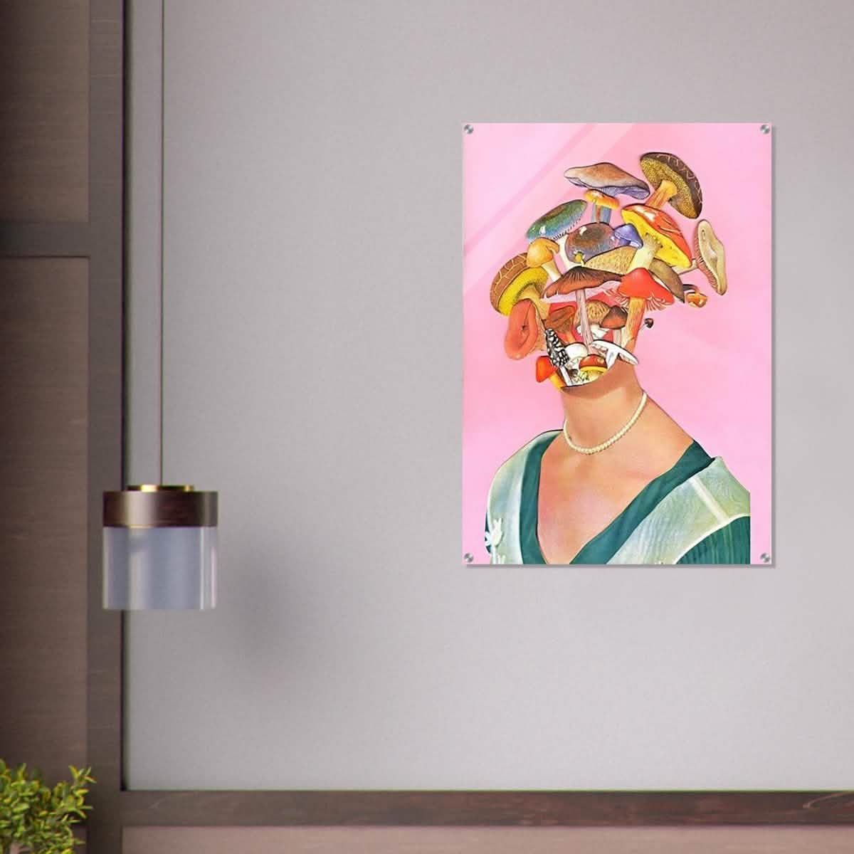 Da Vinci Pop Art Wall Art - Acrylic Print - 70x100 cm / 28x40″ -