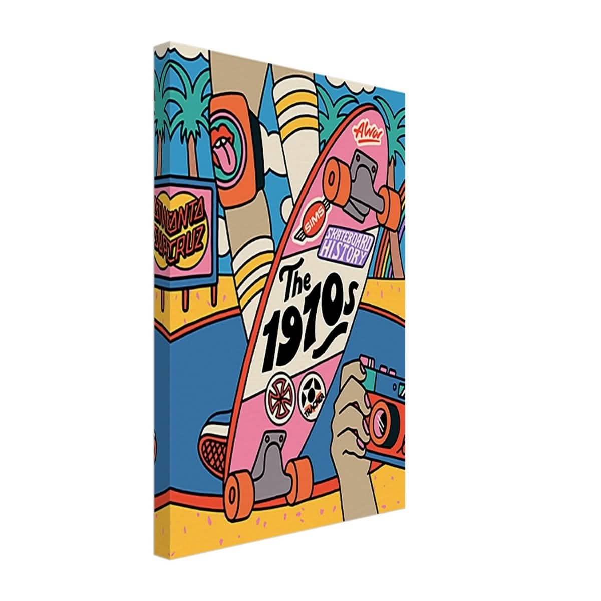 Da Vinci Pop Art Wall Art - Canvas - 30x45 cm / 12x18″ - Slim