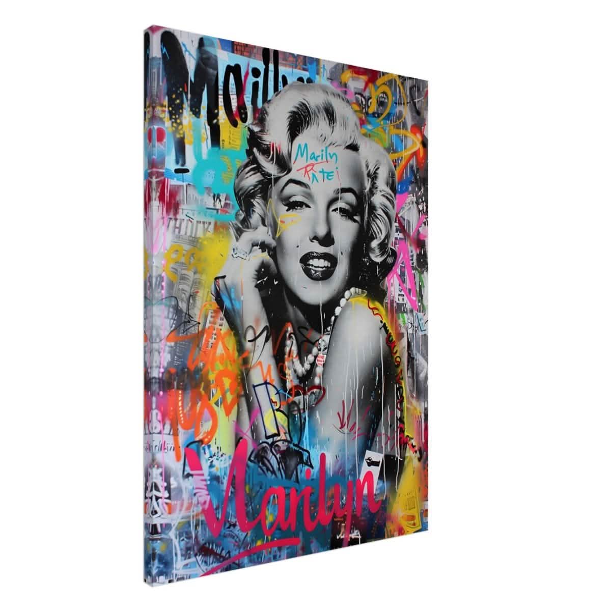 Da Vinci Pop Art Wall art - Canvas - 70x100 cm / 28x40″ - Thick