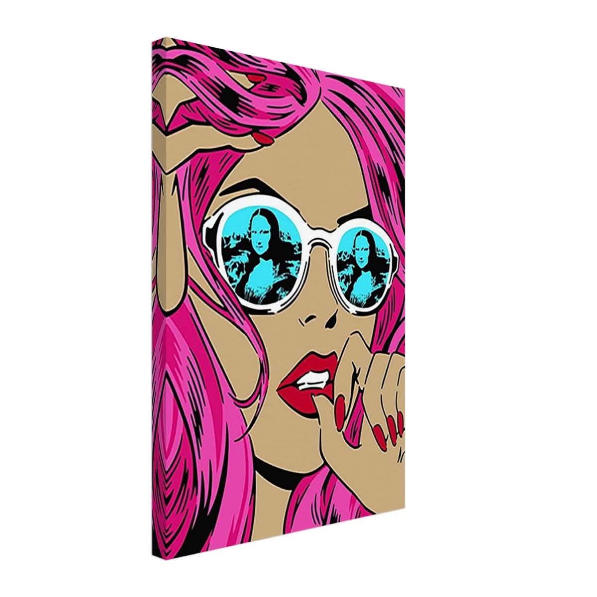 Da Vinci Pop Art Wall Art - Canvas - 40x60 cm / 16x24″ - Thick