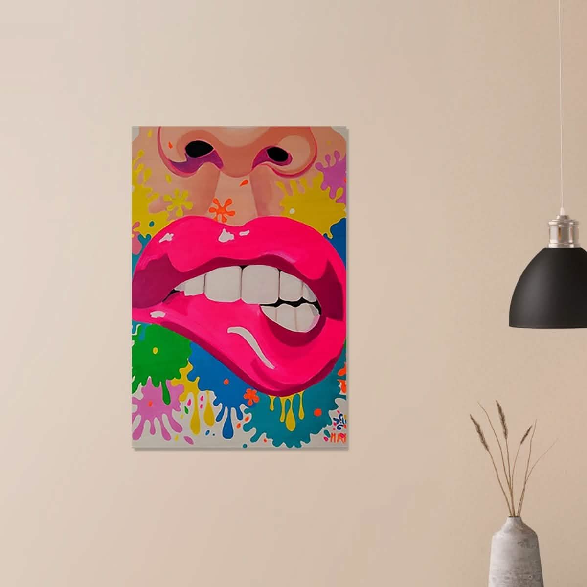 Da Vinci Pop Art Wall Art - Wood Prints - 60x90 cm / 24x36″ - 10 mm