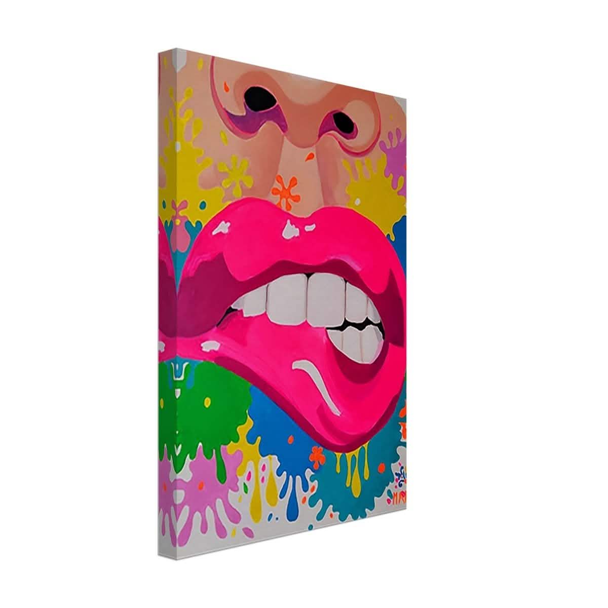 Da Vinci Pop Art Wall Art - Canvas - 30x45 cm / 12x18″ - Thick