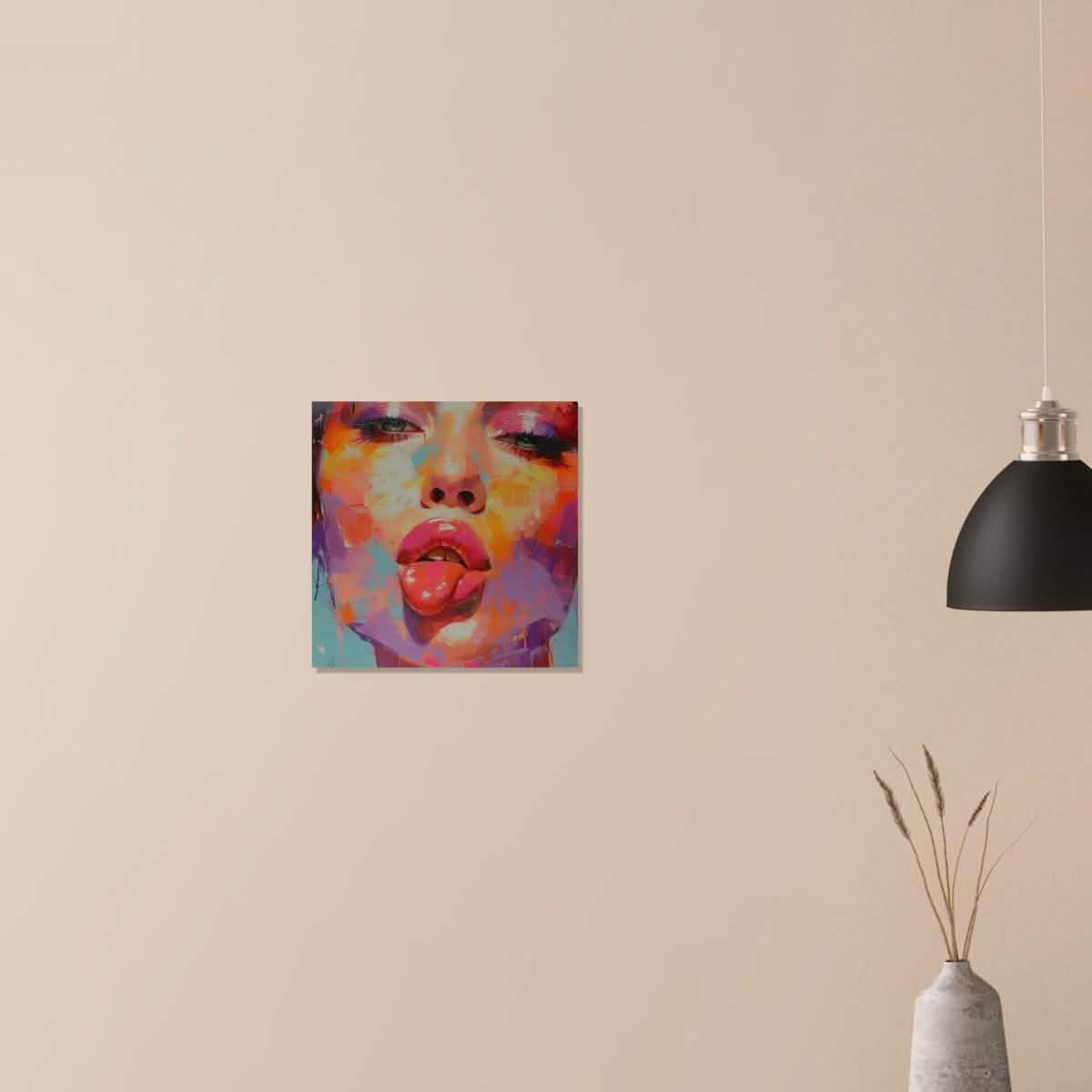 Da Vinci Pop Art Wall Art - Wood Prints - 40x40 cm / 16x16″ - 10 mm