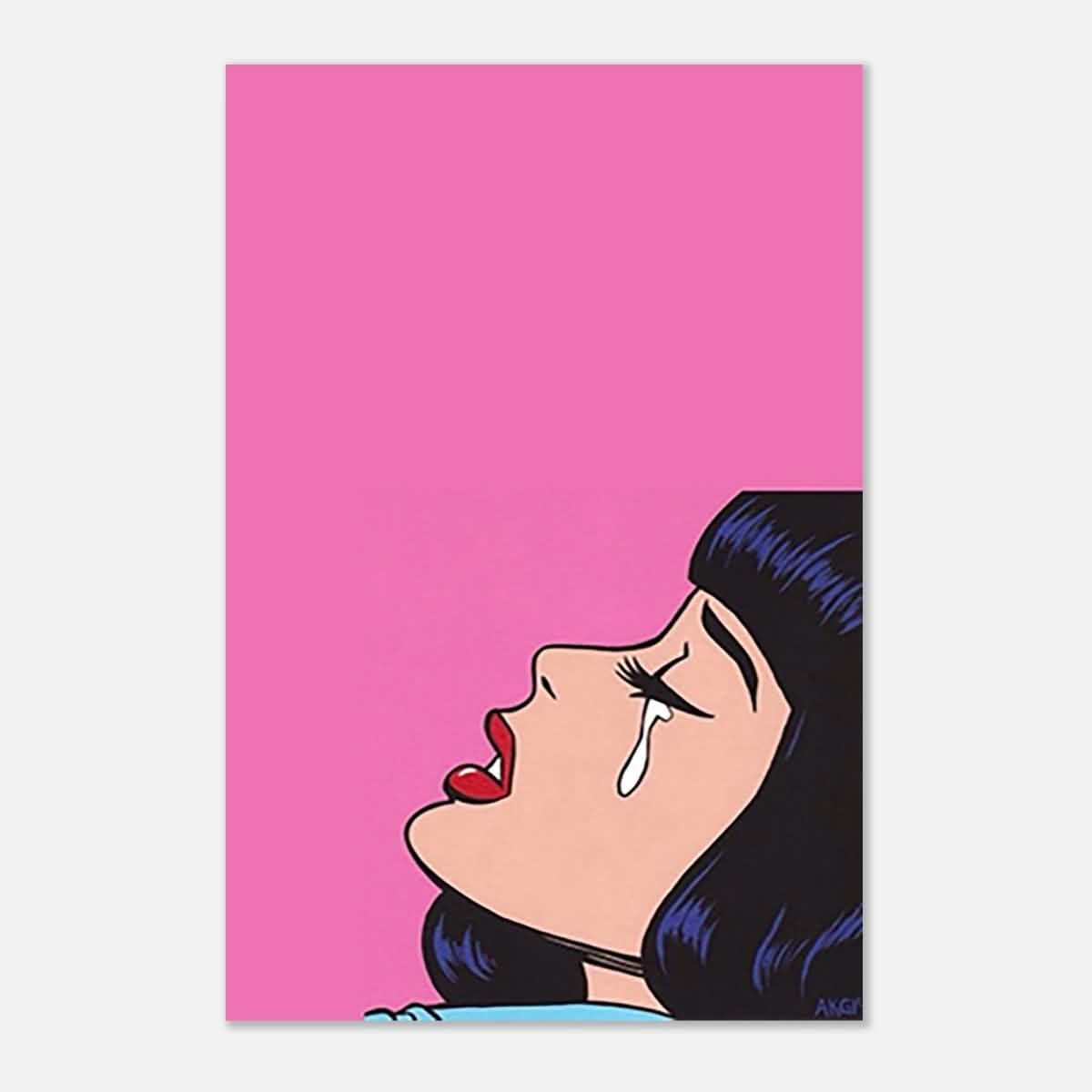 Da Vinci Pop Art Wall Art - Aluminum Print - 50x75 cm / 20x30″ -