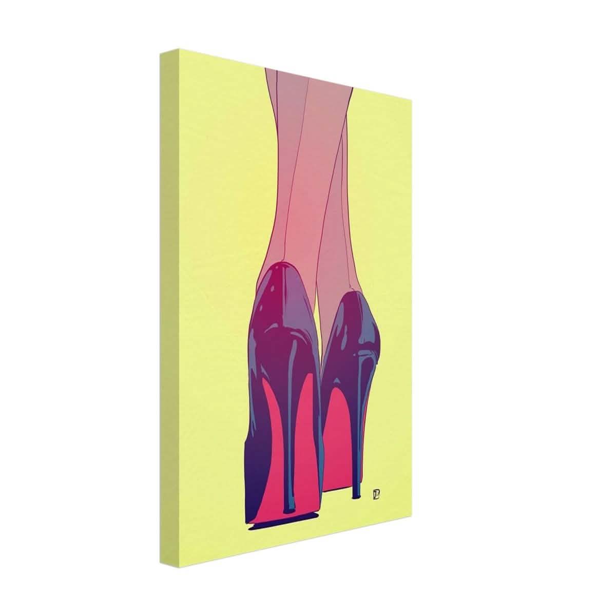 Da Vinci Pop Art Wall Art - Canvas - 30x45 cm / 12x18″ - Thick