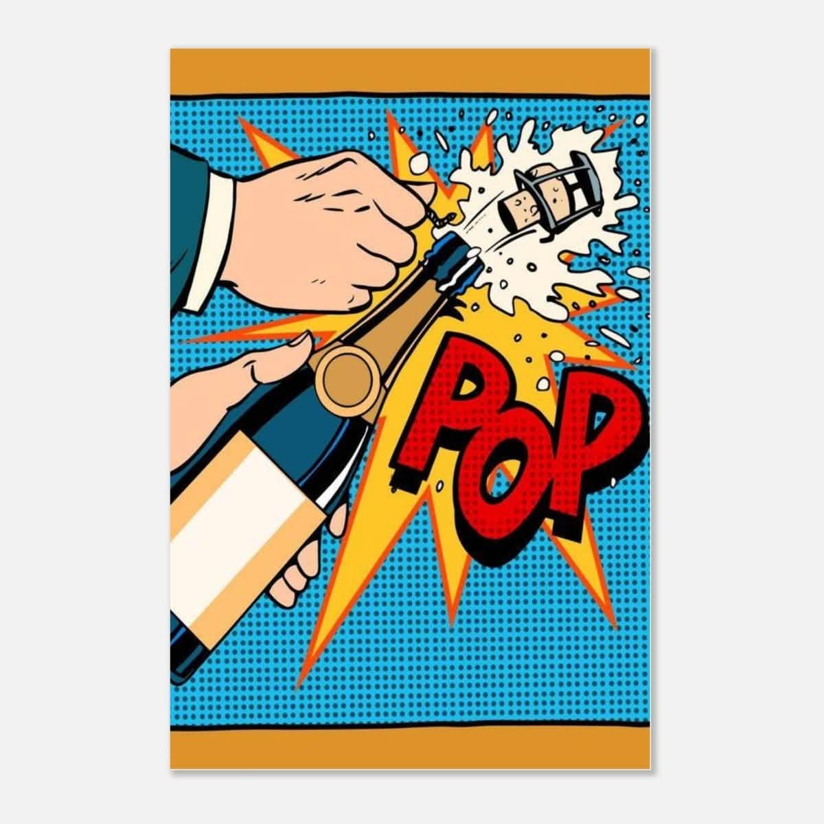 Da Vinci Pop Art Wall Art - Aluminum Print - 40x60 cm / 16x24″ -