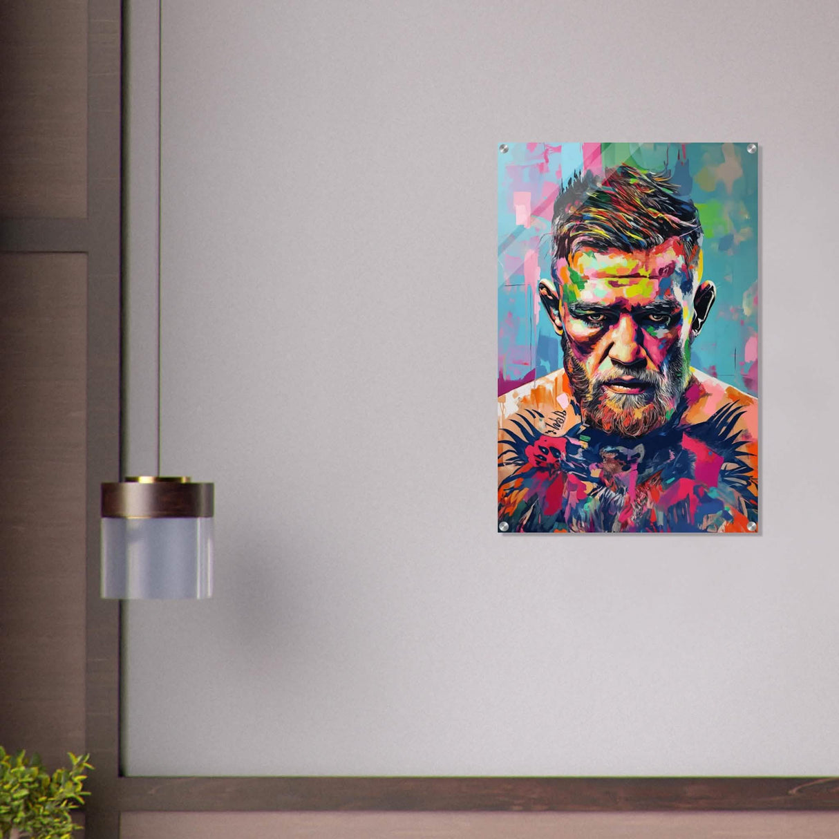 Da Vinci Pop Art Wall Art - Acrylic Print - 60x90 cm / 24x36″ -