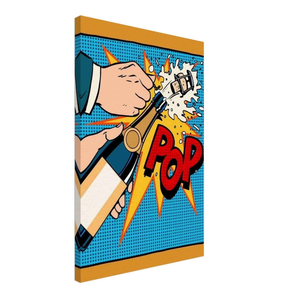 Da Vinci Pop Art Wall Art - Canvas - 50x75 cm / 20x30″ - Thick