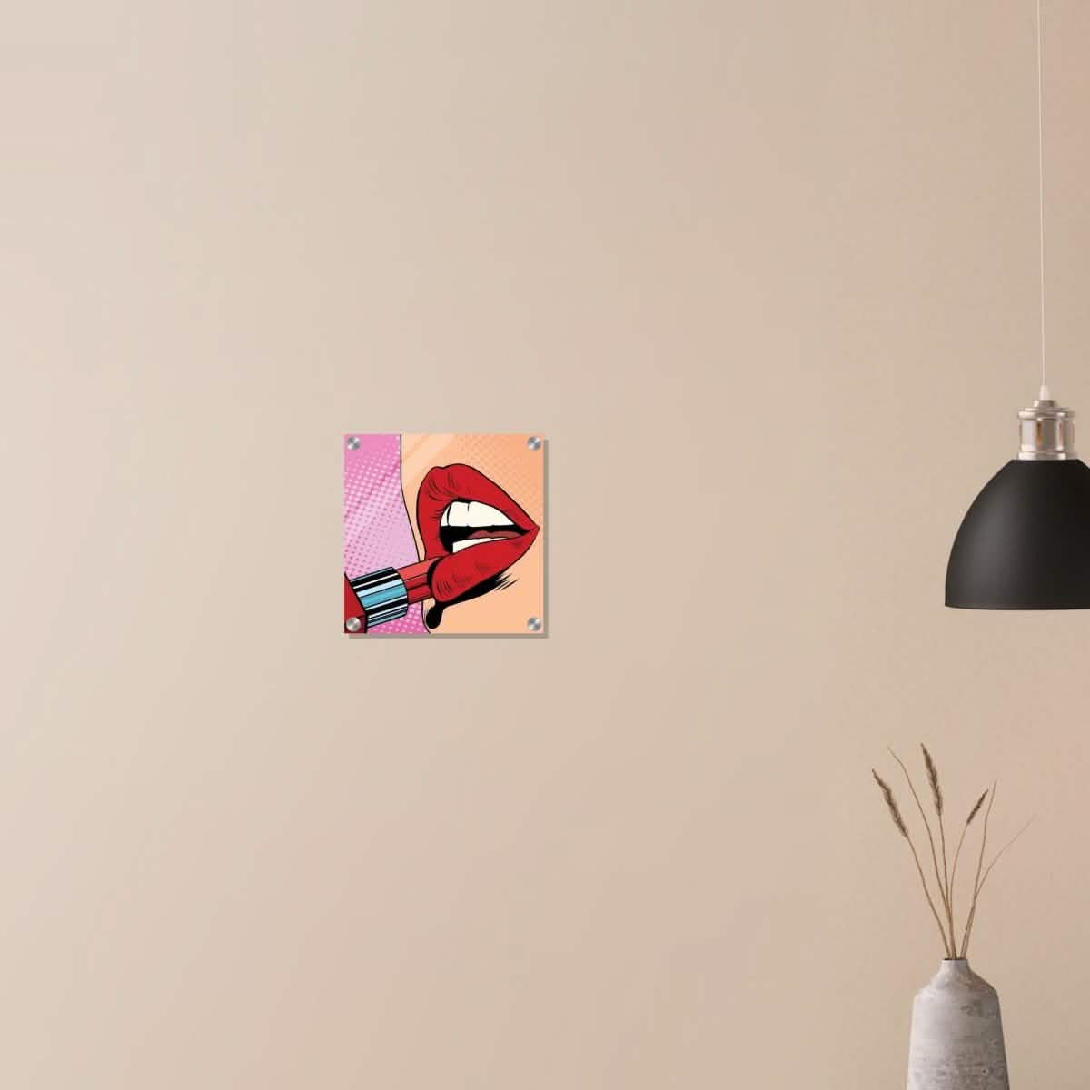 Da Vinci Pop Art Wall Art - Acrylic Print - 30x30 cm / 12x12″ -