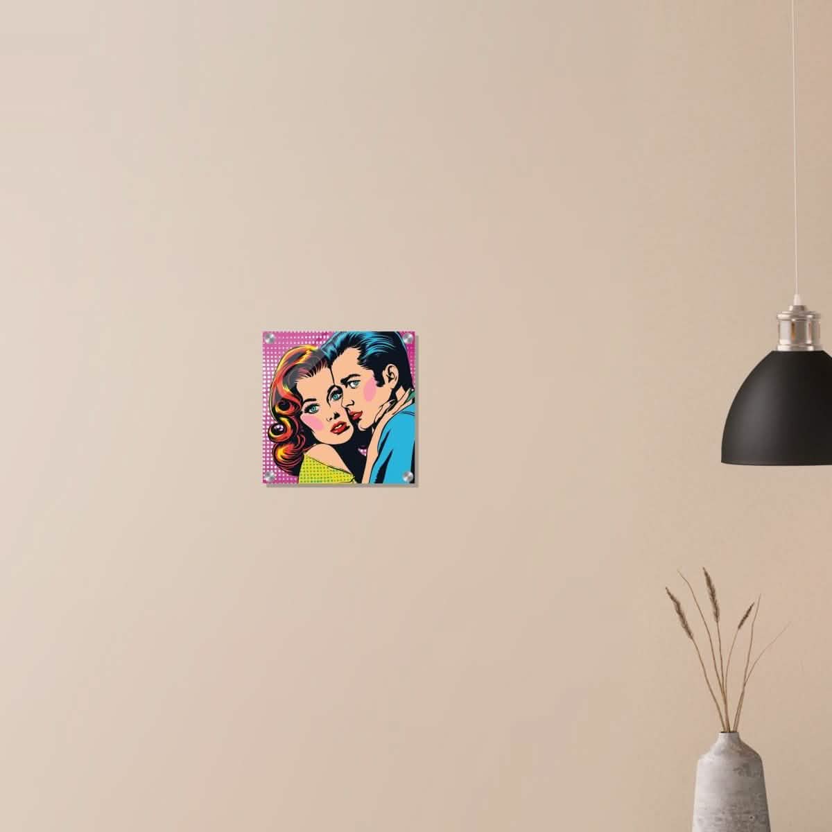 Da Vinci Pop Art Wall Art - Acrylic Print - 30x30 cm / 12x12″ -