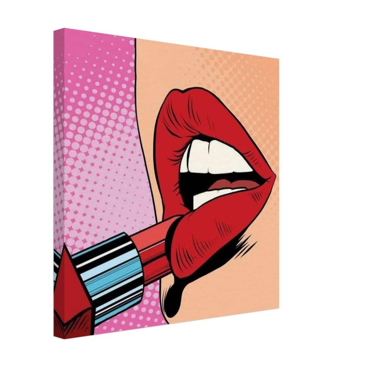 Da Vinci Pop Art Wall Art - Canvas - 40x40 cm / 16x16″ - Slim