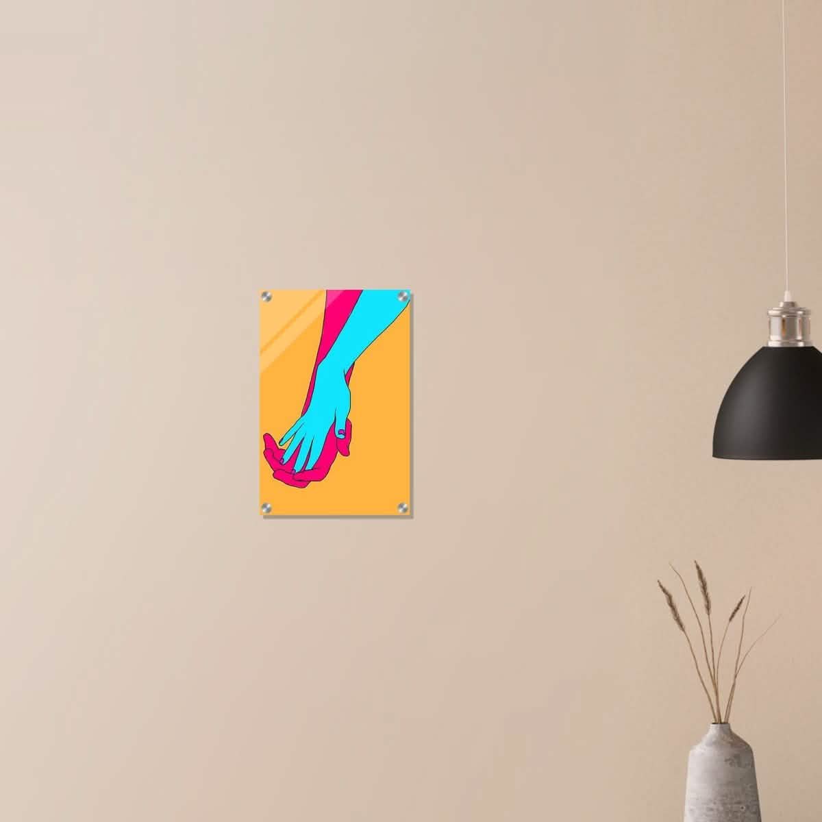 Da Vinci Pop Art Wall Art - Acrylic Print - 30x45 cm / 12x18″ -